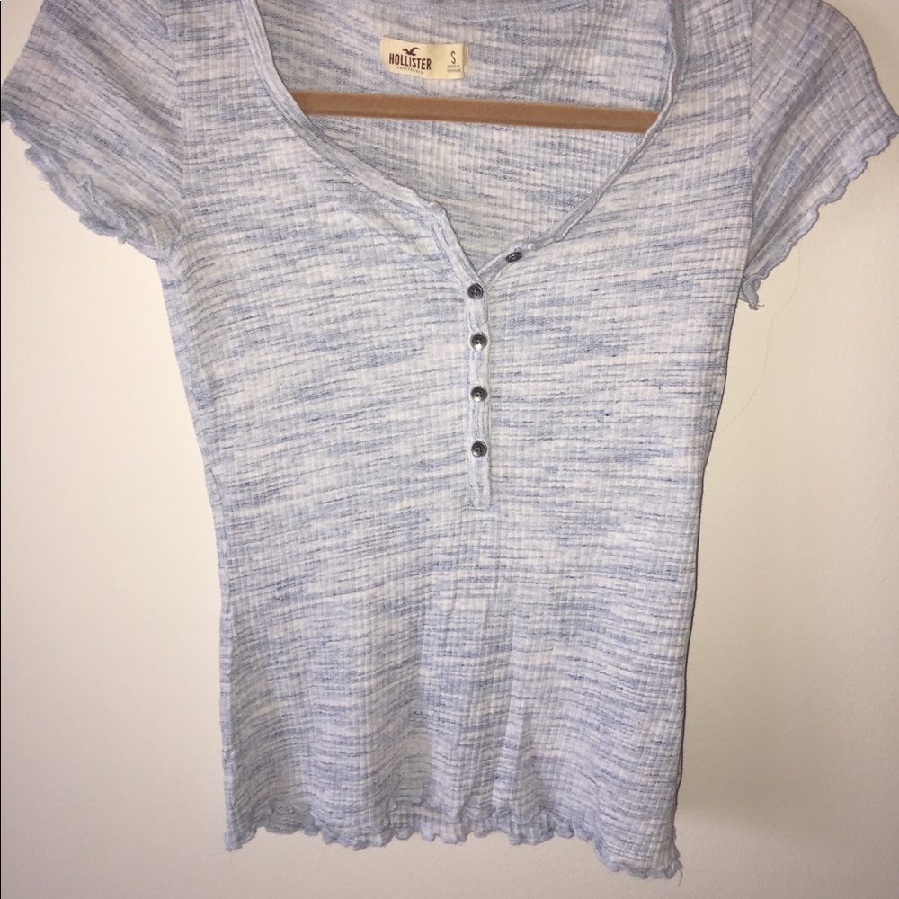 Ruffled shirt from Hollister
